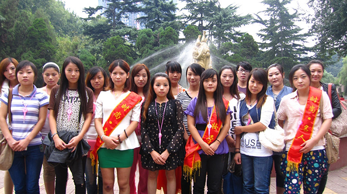 安陽美發(fā)培訓(xùn)學(xué)員合照